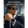 Mey İthalat® Bluetooth Arama Destekli Uzun Pil Ömürlü Akıllı Saat 3 Kordonlu