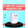 Mey İthalat® Bluetooth Bağlantılı Mini Termal Yazıcı Öğrenci ve Ofis İçin