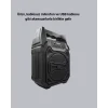 Mey İthalat® Bluetooth Hoparlör Mikrofonlu Taşınabilir Ses Sistemi FM Radyo, USB, SD Kart ve TWS Özellikli
