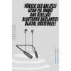 Mey İthalat® Bluetooth Kulaklık Kablolu Android ve İOS Uyumlu ANC Özellikli 100 saat sarj