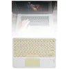 Mey İthalat® Bluetooth Touchpad Klavye 10.9 inch Kablosuz Wifi Q Klavye Slim