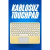 Mey İthalat® Bluetooth Touchpad Klavye Ultra İnce Taşınabilir Q Klavye