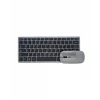 Mey İthalat® Bluetooth ve 2.4G Destekli Kablosuz Klavye Mouse Seti Şarj Edilebilir
