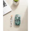 Mey İthalat® Bluetooth ve 2.4G USB Destekli Pilli Kablosuz Şeffaf Mouse