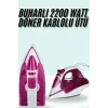 Mey İthalat® Buharlı Ütü 2200 Watt Seramik Tabanlı Taşınabilir Kablolu Ütü