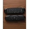Mey İthalat® Çift Taraflı Hava Mouse Kablosuz Klavye ve Uzaktan Kumanda