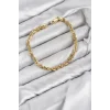 Mey İthalat® CM Singapur Model Zincir Gold Renk Kadın Bileklik