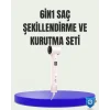 Mey İthalat® Çok Fonksiyonlu 6 Başlıklı Saç Kurutma ve Şekillendirme Seti