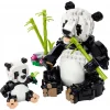 Mey İthalat®   Creator 3ü 1 Arada Vahşi Hayvanlar: Panda Ailesi Oyun Seti 31165