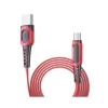 Mey İthalat®  DC01 Süper Hızlı Micro USB Kablo 1M 2.4A - Kırmızı