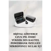 Mey İthalat® Dijital Göstergeli Bluetooth Kulaklık Kablosuz TWS Stereo Bluetooth 5.0