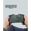 Mey İthalat® Dört Parmak Destekli Mobil Gamepad Tetikli Oyun Kontrolcüsü