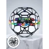 Mey İthalat® El Hareketi Kontrollü Futbol Topu Tasarımlı Drone LED Işıklı