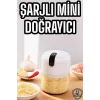 Mey İthalat® El Rondosu Mini Şarjlı Doğrayıcı Taşınabilir 250 ml