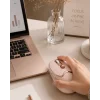 Mey İthalat® Ergonomik Tasarımlı Kablosuz Mouse Bluetooth ve USB Alıcılı