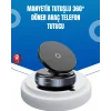 Mey İthalat® Evrensel Manyetik Araç Telefon Tutucu 360° Döner Başlık