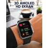 Mey İthalat® Gelişmiş Özellikli Akıllı Saat Dayanıklı Yapı ve AMOLED Ekran Yeni Nesil