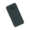 Mey İthalat®  General Mobile GM 20 Kılıf Nano içi Kadife Silikon - Koyu Yeşil