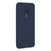 Mey İthalat®  General Mobile GM 20 Kılıf Nano içi Kadife Silikon - Lacivert