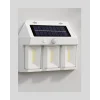 Mey İthalat® Güneş Enerjili Bahçe ve Duvar Aydınlatma – BK-618-3 LED Lamba