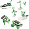 Mey İthalat® Güneş Enerjili Robot Oluşturma Seti Solar Kit (6 in 1)