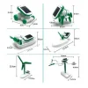 Mey İthalat® Güneş Enerjili Robot Oluşturma Seti Solar Kit (6 in 1)