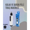 Mey İthalat® Hassas 3D Bıçaklı Kulak ve Burun Tıraş Makinesi