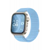 Mey İthalat®  Huawei Fit 4 Braid Kordon - Açık Mavi