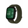 Mey İthalat®  Huawei Fit 4 Braid Kordon - Koyu Yeşil