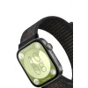 Mey İthalat®  Huawei Fit 4 Hasırlı Cırtcırtlı Kordon - Siyah
