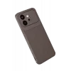 Mey İthalat®  Huawei Honor 600 Auto Focus Karbon Kapak - Gri
