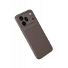 Mey İthalat®  Huawei Honor 600 Pro Auto Focus Karbon Kapak - Gri