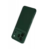 Mey İthalat®  Huawei Honor 600 Pro Auto Focus Karbon Kapak - Koyu Yeşil
