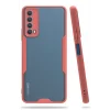 Mey İthalat®  Huawei P Smart 2021 Kılıf Platin Silikon - Pembe
