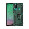 Mey İthalat®  Huawei P40 Lite E Kılıf Sofya Yüzüklü Silikon Kapak - Yeşil