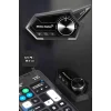 Mey İthalat® Intercom Kask Kulaklığı ANC Özelliği Yüksek Ses Kaliteli Bluetooth Kulaklık
