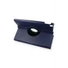 Mey İthalat®   iPad 10.2 (7.nesil) Kılıf 360 Tablet Deri Kılıf - Lacivert