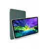 Mey İthalat®   iPad 10.2 (8.nesil) Kılıf Kalemlikli Mars Tablet Kılıfı - Koyu Yeşil