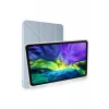 Mey İthalat®   iPad 10.2 (8.nesil) Kılıf Kalemlikli Mars Tablet Kılıfı - Mavi