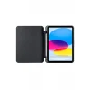 Mey İthalat®   iPad 2022 10.9 (10.nesil) Kılıf Kalemlikli Mars Tablet Kılıfı - Siyah