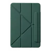 Mey İthalat®   iPad 2025 10.9 10.Nesil (A16) Edz Manyetik Standlı Tablet Kılıfı - Koyu Yeşil