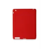 Mey İthalat®   iPad 4 9.7 Kılıf Evo Tablet Silikon - Kırmızı