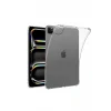 Mey İthalat®   iPad Pro 11 (2024) Kılıf Anti Shock Tablet Silikon - Şeffaf