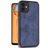 Mey İthalat®   iPhone 11 Kılıf Aras Deri Kapak - Lacivert