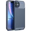 Mey İthalat®   iPhone 11 Kılıf Auto Focus Karbon Kapak - Lacivert
