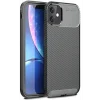 Mey İthalat®   iPhone 11 Kılıf Auto Focus Karbon Kapak - Siyah