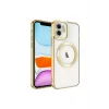 Mey İthalat®   iPhone 11 Kılıf Kross Magneticsafe Kapak - Gold