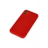 Mey İthalat®   iPhone 11 Kılıf Nano içi Kadife Silikon - Kırmızı