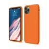 Mey İthalat®   iPhone 11 Pro Kılıf First Silikon - Turuncu