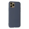 Mey İthalat®   iPhone 11 Pro Kılıf Nano içi Kadife Silikon - Gri